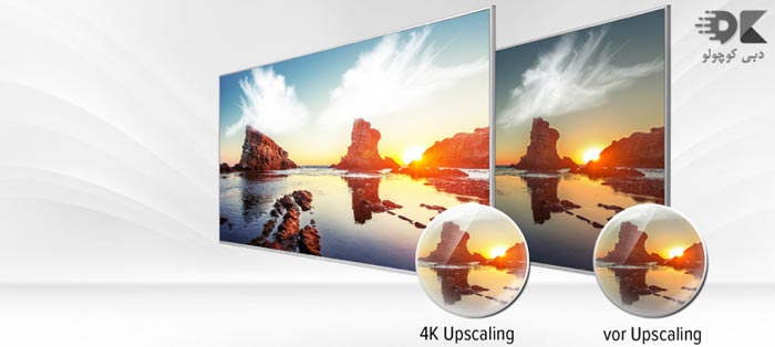 کیفیت تصویر 4K در تلویزیون هایسنس 65A6500