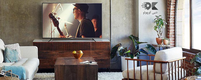 طراحی زیبای تلویزیون پاناسونیک 75GX636 سایز 75 اینچ