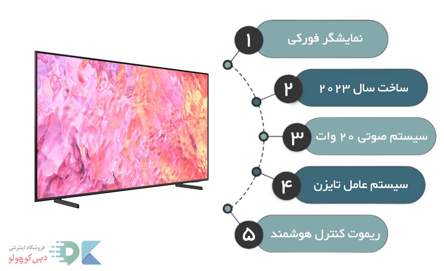 مشخصات و خرید تلویزیون سامسونگ q60c